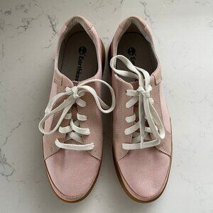 Timberland Earthkeepers LaceUp Sneakers Textile & Leather Trim Bleached Pink 8.5